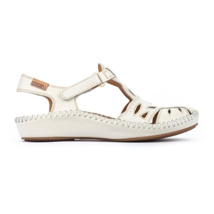 White Pikolinos P. VALLARTA Women's Sandals | EQOR1T849