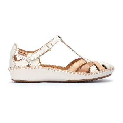 White Pikolinos P. VALLARTA Women's Sandals | MPR128194